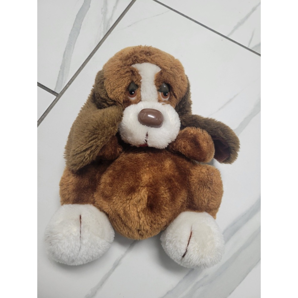 Vintage RUSS Baxter Hand Puppet Bassett Hound Toy